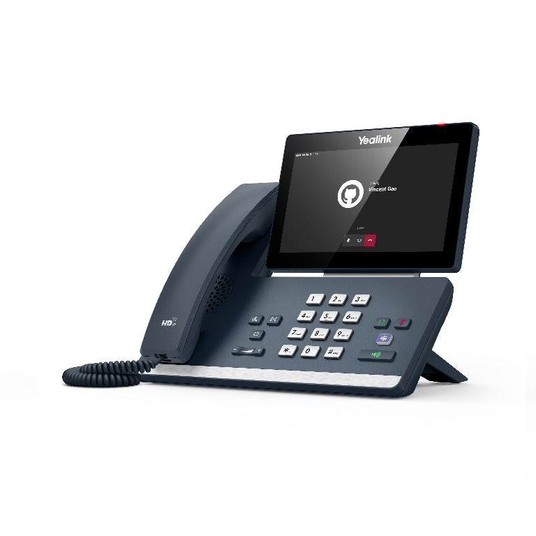 Yealink MP58 Teams Edition, Smart Business Desk Phone, Teams and Skype Compatible, Android, 7-Inch Touch Screen, HD Audio, Teams Button, EOL Yealink MP58 Teams Edition, Smart Business Desk Phone, Teams and Skype Compatible, Android, 7-Inch Touch Screen, HD Audio, Teams Button, EOL
